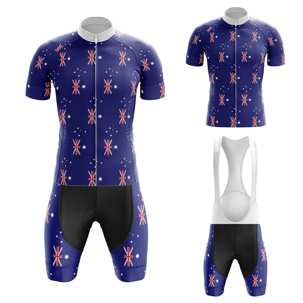 Mountain Biking In Australia - Set Jersey Bersepeda Australia untuk Pria