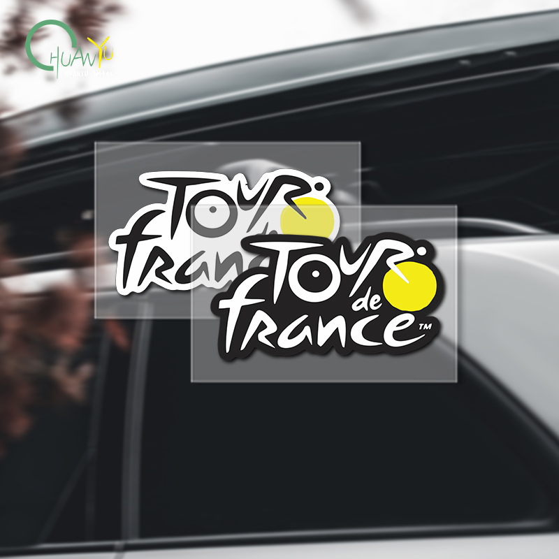 Mountain Biking Logo - Stiker logo Tour de France untuk