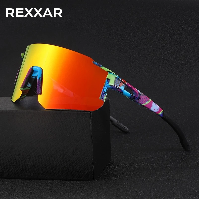 Mountain Biking Glasses - REXXAR Kacamata Bersepeda Baru Kacamata Hitam