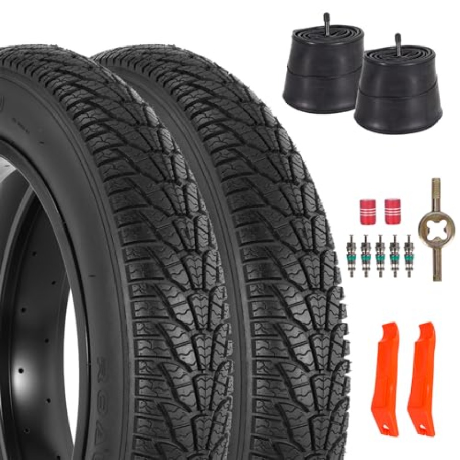 Mountain Biking Tube - 2 Paket Ban Sepeda Lipat 26x4.0,