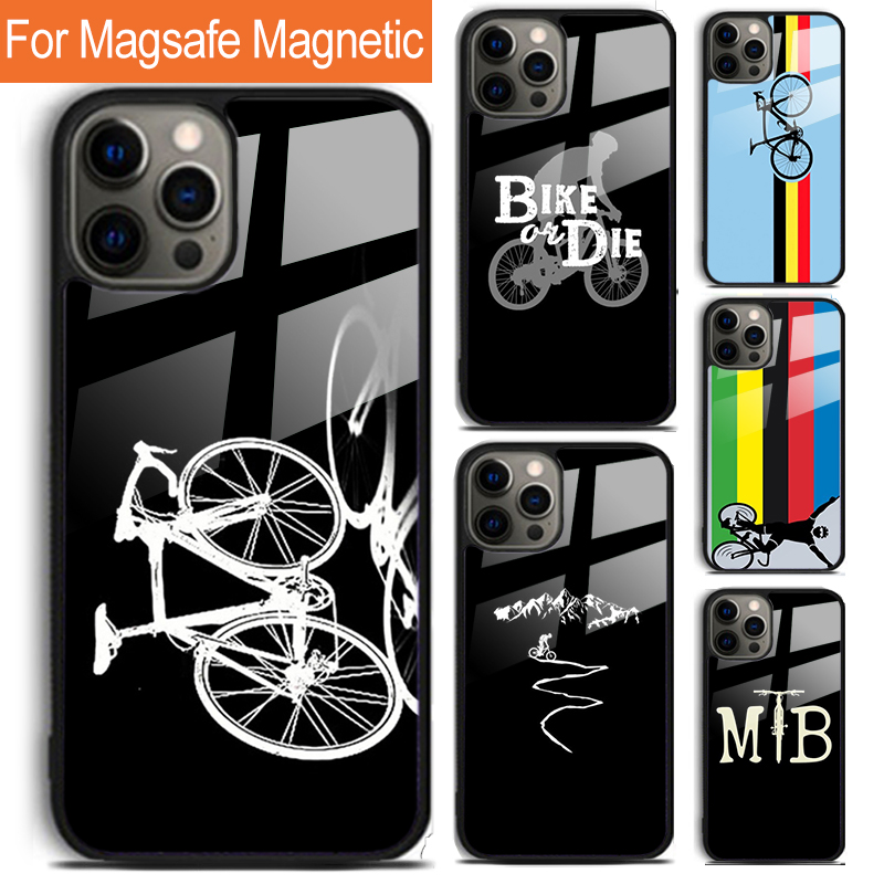 Mountain Biking Logo - Casing Ponsel Bersepeda Gunung untuk iPhone