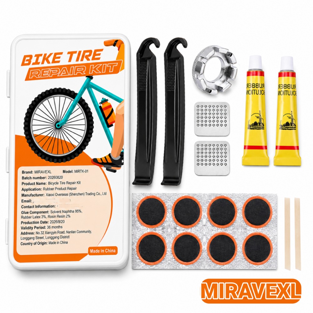 Mountain Biking Tube - Perlengkapan Perbaikan Ban Sepeda, Perlengkapan Tambalan