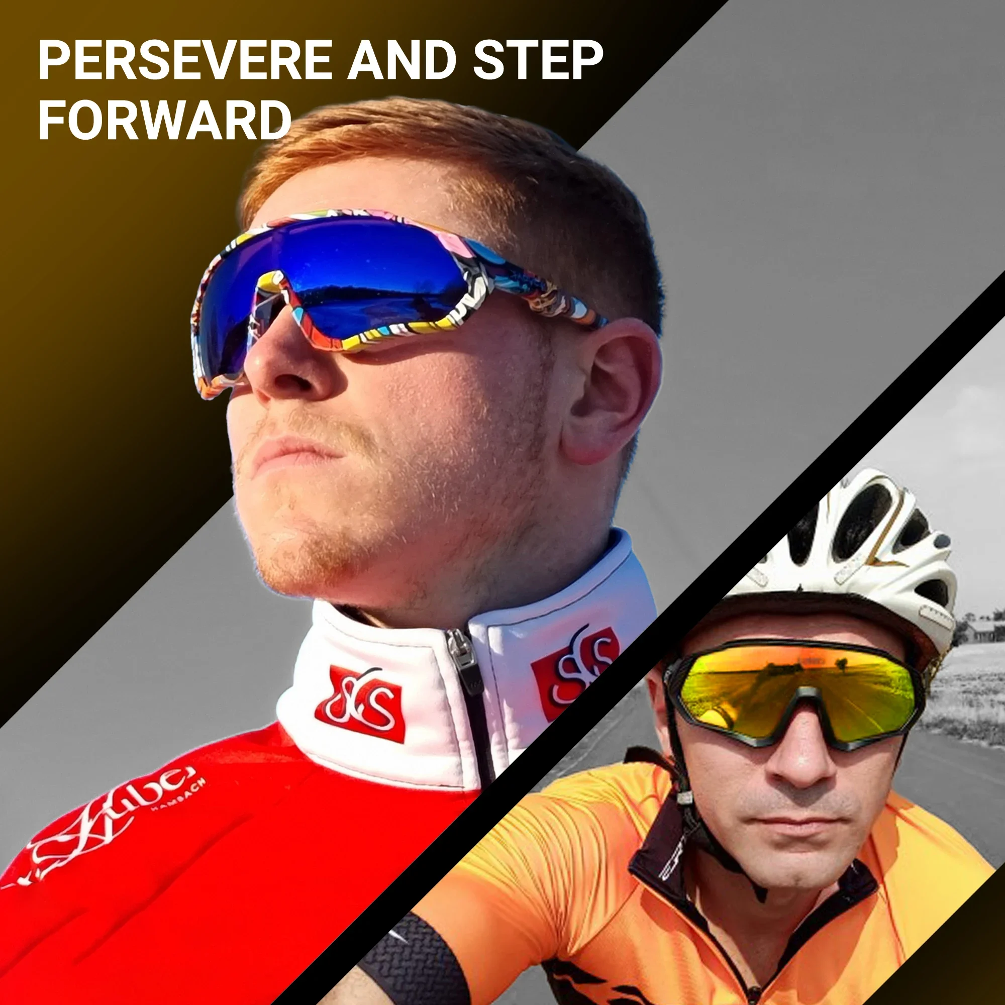 Kacamata Hitam Polarisasi Kapv - Mountain Biking Glasses ulasan dan harga