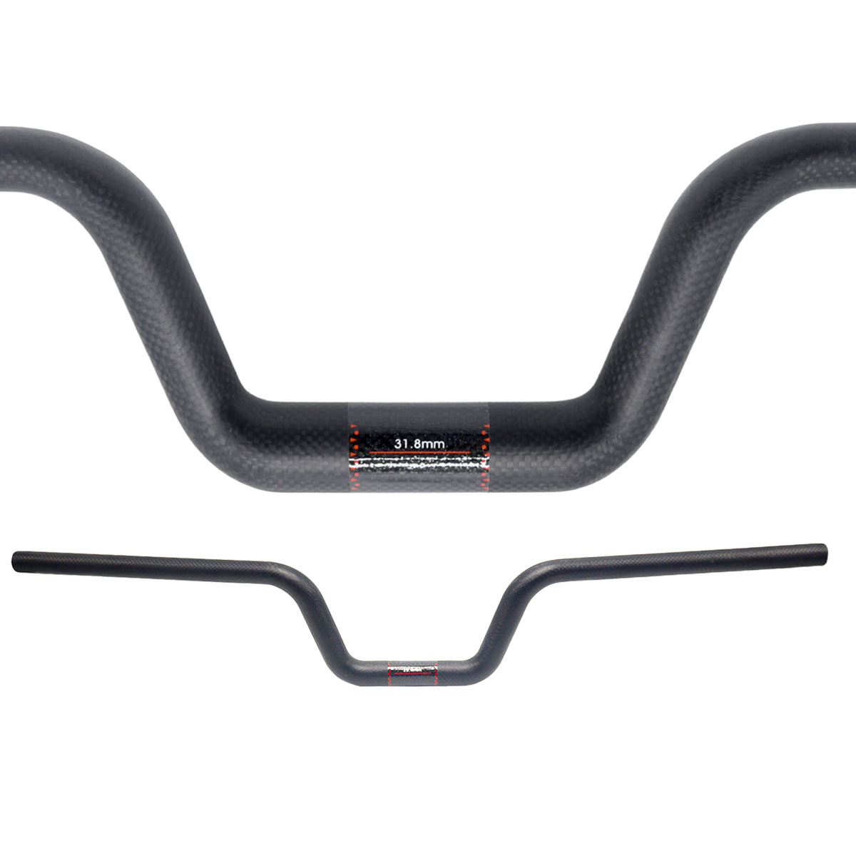 Stang Sepeda MTB Bentuk U Ring - Mountain Biking Logo ulasan dan harga