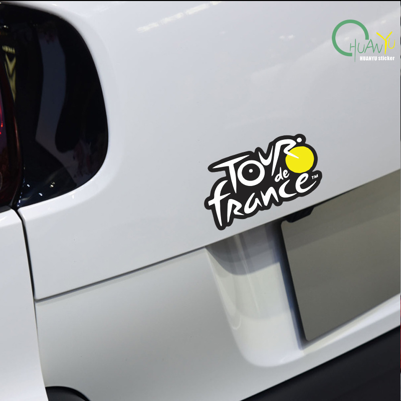 Stiker logo Tour de France unt - Mountain Biking Logo ulasan dan harga