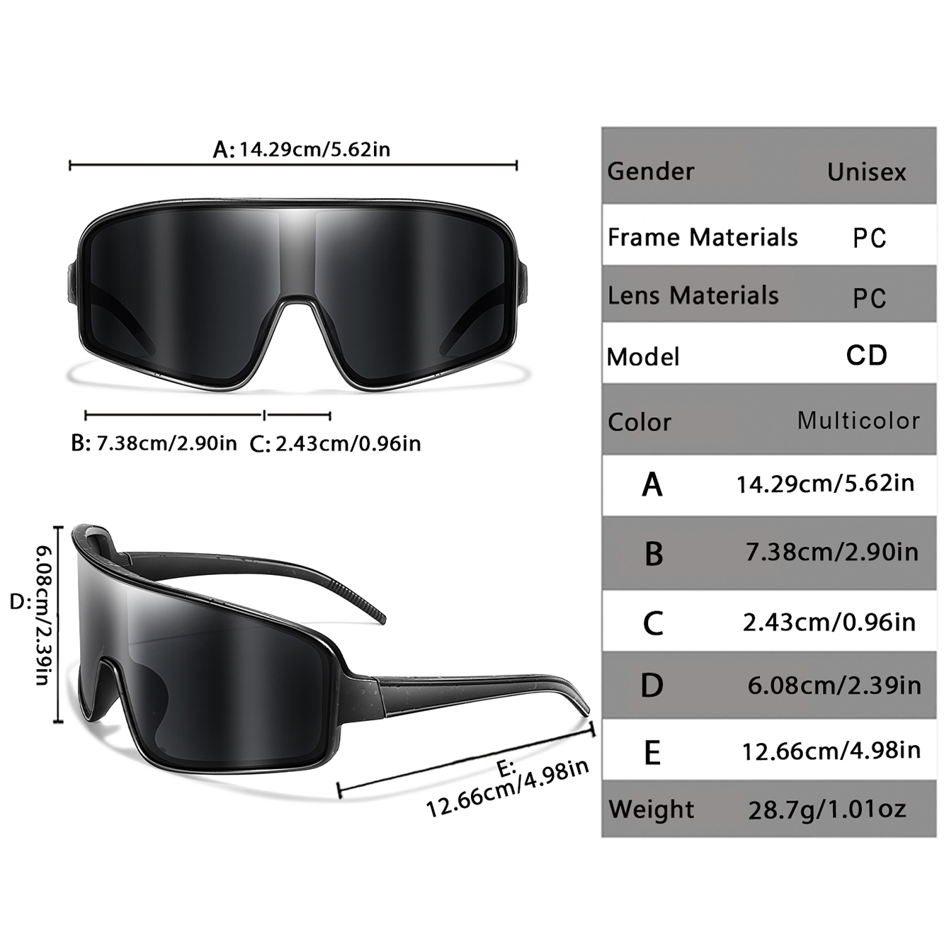 Kacamata Hitam Kasual Luar Rua - Mountain Biking Glasses ulasan dan harga