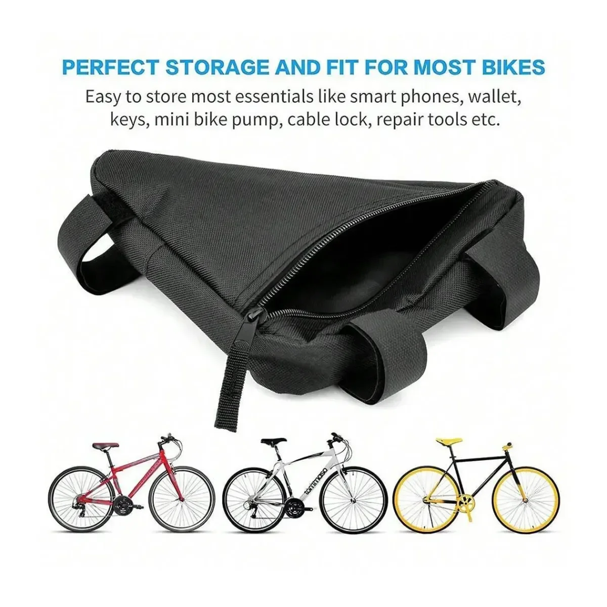 Tas Sepeda Rangka Tabung Depan - Mountain Biking Oxford ulasan dan harga