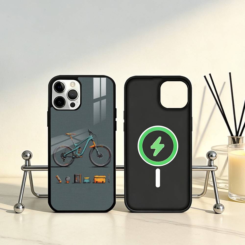Casing Ponsel Keren Sepeda Gun - Mountain Biking Logo ulasan dan harga