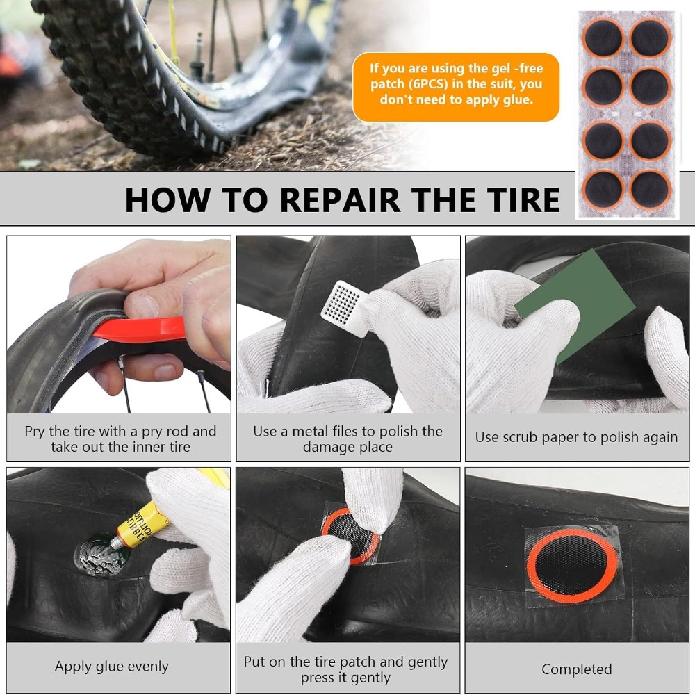 Perlengkapan Perbaikan Ban Sep - Mountain Biking Tube ulasan dan harga