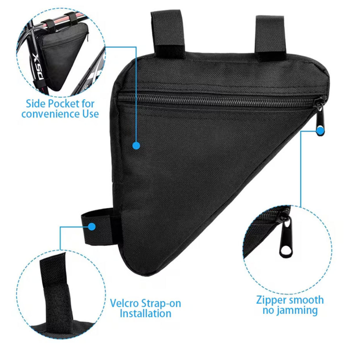 PINMOAP Tas Segitiga Sepeda Ta - Mountain Biking Oxford ulasan dan harga