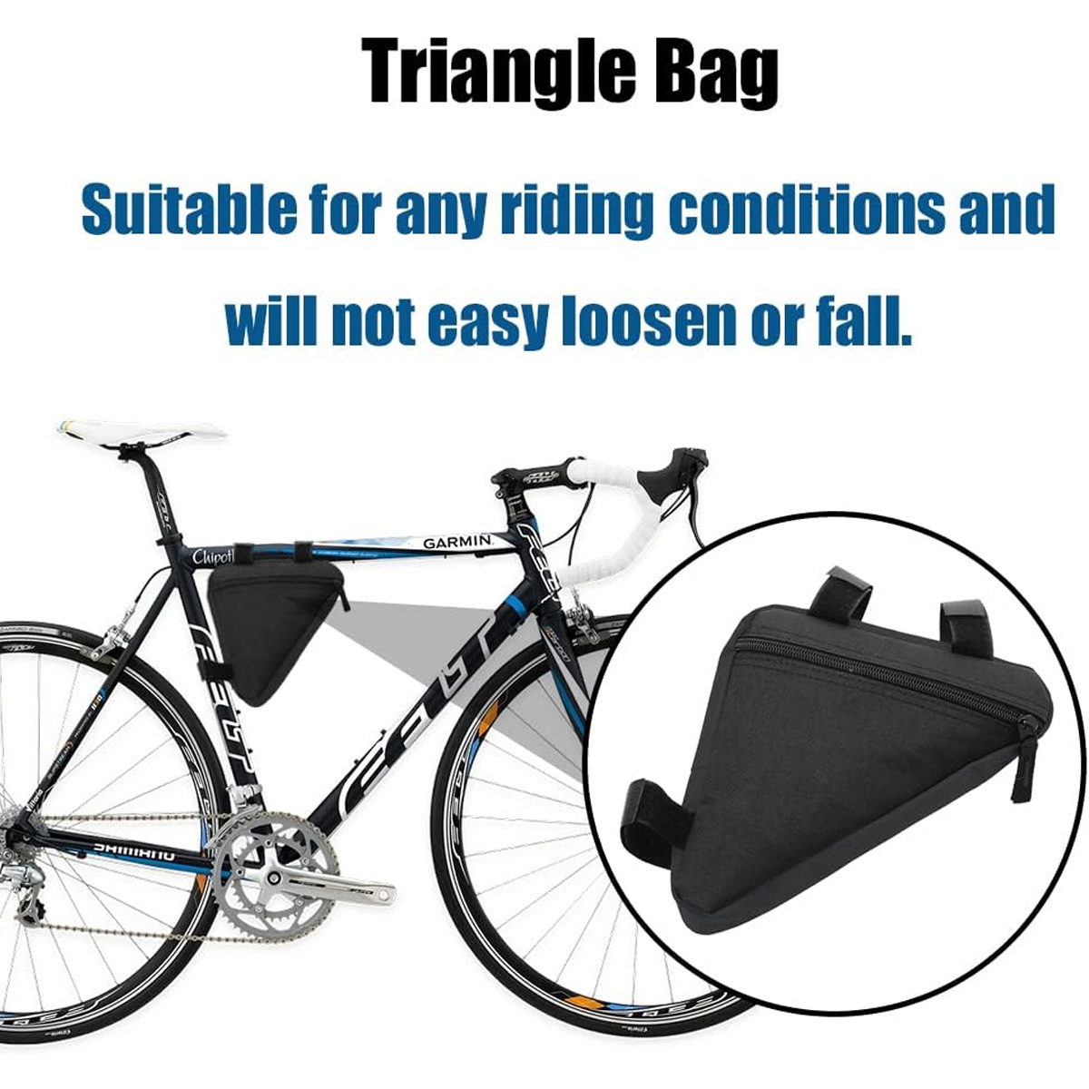 PINMOAP Tas Segitiga Sepeda Ta - Mountain Biking Oxford ulasan dan harga