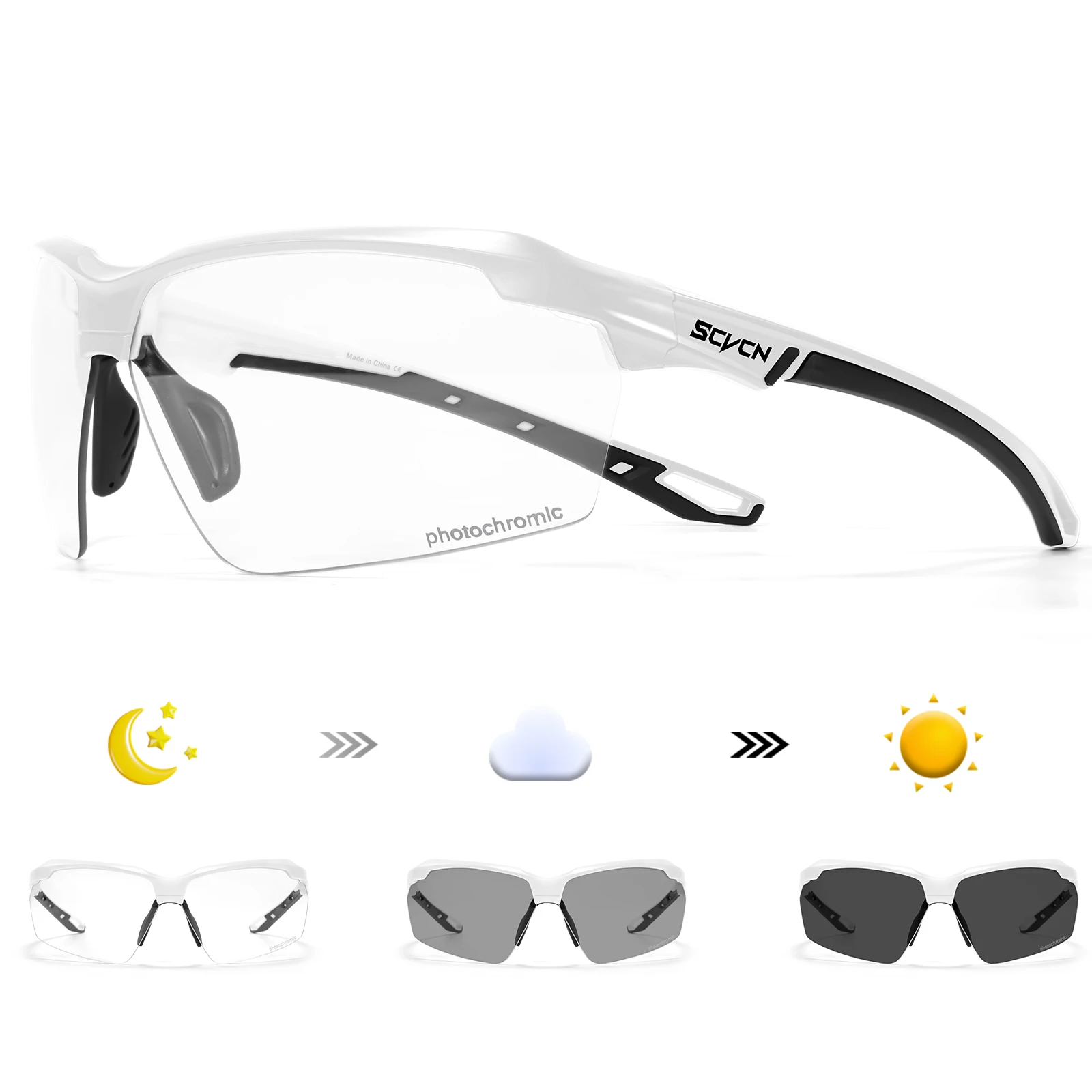 Kacamata Sepeda Fotochromic SC - Mountain Biking Glasses ulasan dan harga