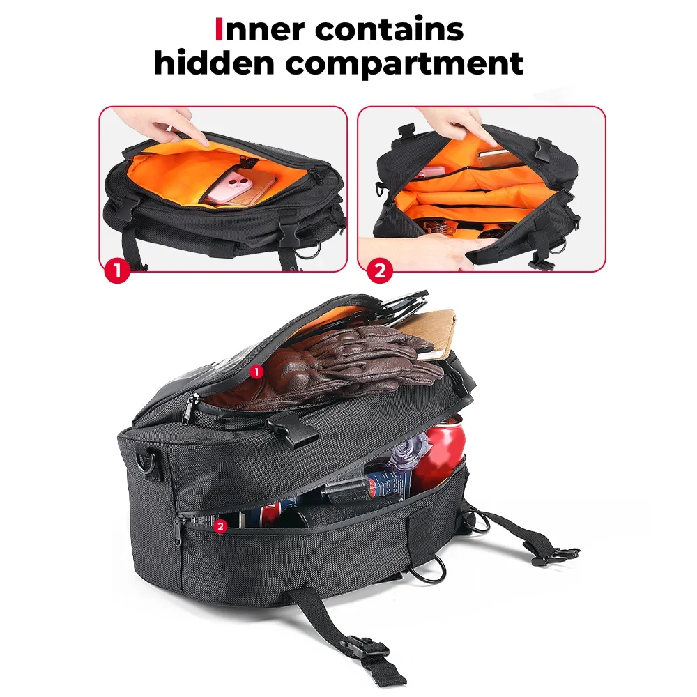 Tas Sadel Sepeda Motor dengan  - Mountain Biking Oxford ulasan dan harga